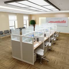 Furnished call center,Office,Hall,software house, for rent