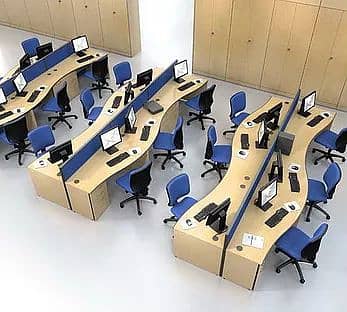 Furnished call center,Office,Hall,software house, for rent 2