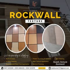 Rockwall design/Graphic Wall texture/front elevetion