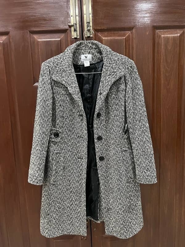 Stylish Worthington Boucle Coat - Perfect for Fall/Winter, Size MEDIUM 1