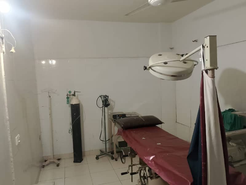 Running Professional Clinic Available for sale in Gulistan e Johar Block 17 11