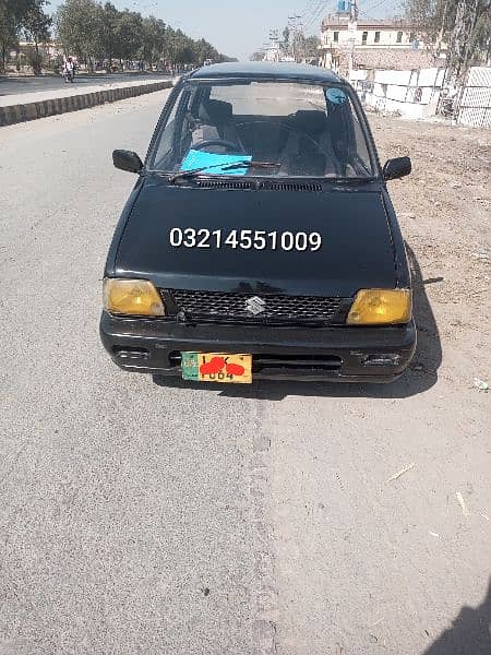 Suzuki Mehran VX 1993 5