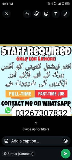 full time and part time jobs and home base work