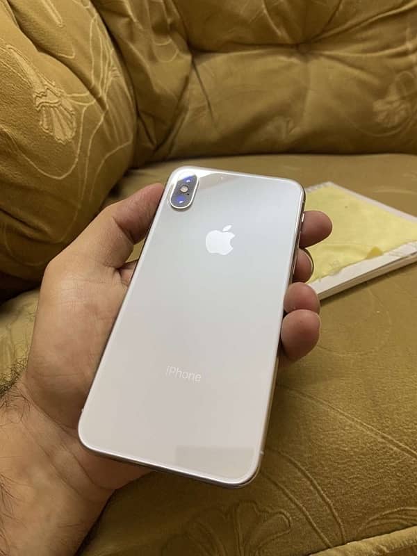 iPhone X - 64 gb l PTA Approved For Sale 1