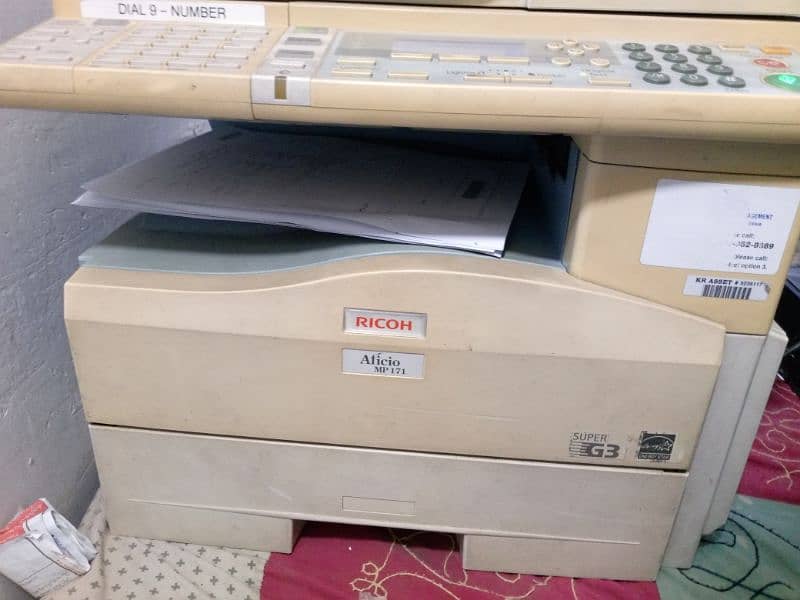 photocopy mechanie good condition new toner nice working urgent sale 1