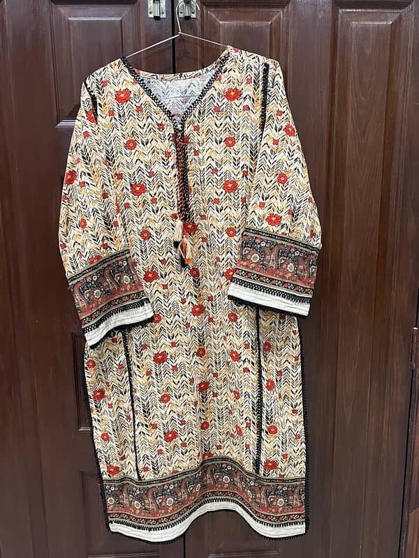 Beautiful /Bonanza Satrangi/ suit for sale 1