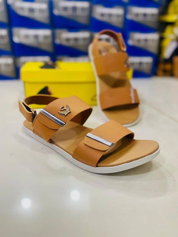 Lightweight casual Men's Rexine Sandals Available in Multiple Size 1