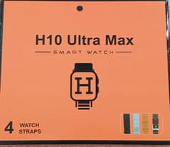 H10 ULTRA MAX [4 STRAP] SMART WATCH