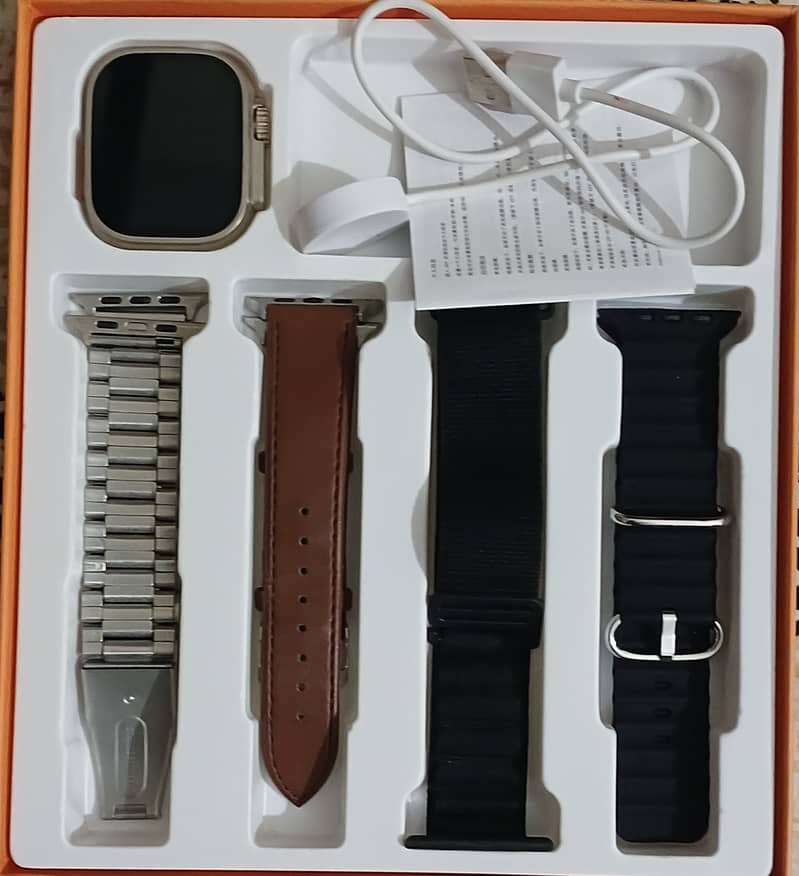 H10 ULTRA MAX [4 STRAP] SMART WATCH 1