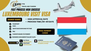  Visit Visa for Spain, Luxembourg, Greece, Iceland & Italy – Fast