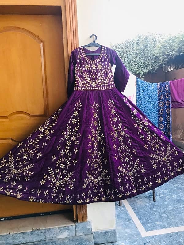 Beautiful maxi dress for sale Whatsapp number : 03437502321 1