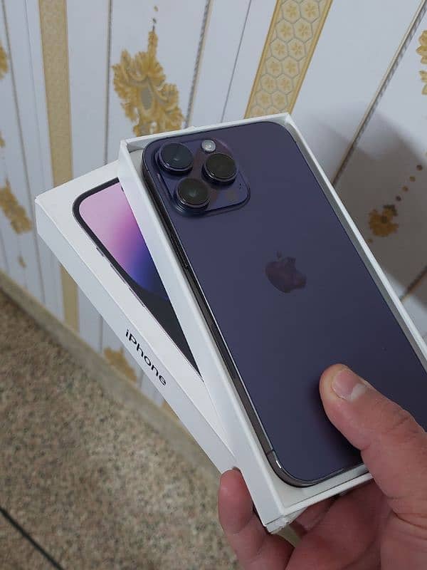 iphone 14 pro max 128 purple (factory unlock) 0