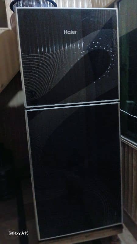 Glass door fridge 0