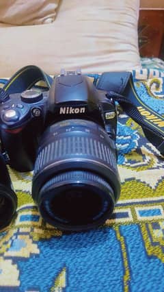 DSLR Nikon D60 japani with 3 lenses