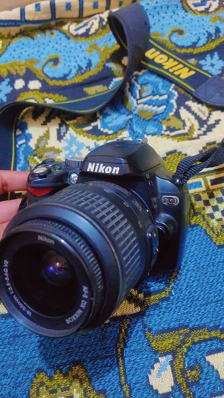 DSLR Nikon D60 japani with 3 lenses 6