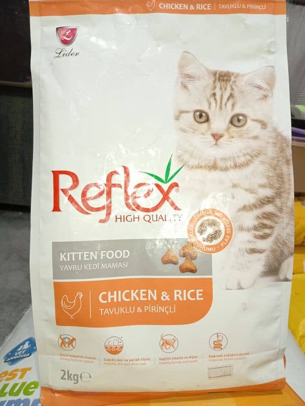 Reflex Cat Food For Kittens and Adult 0