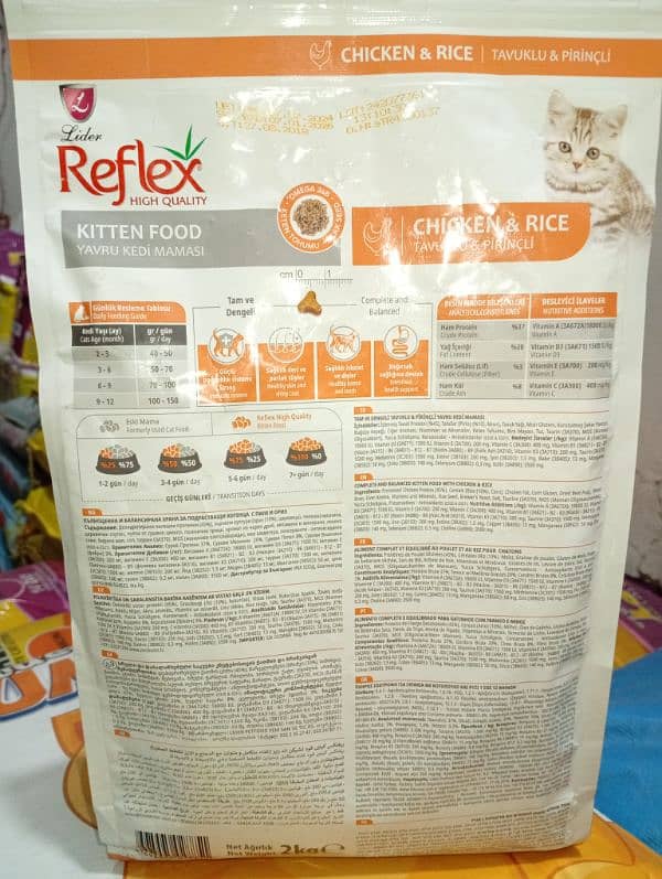 Reflex Cat Food For Kittens and Adult 1