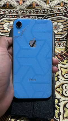 iphone XR 64 gb new 10/10 condition 2 sim  display damage non pta