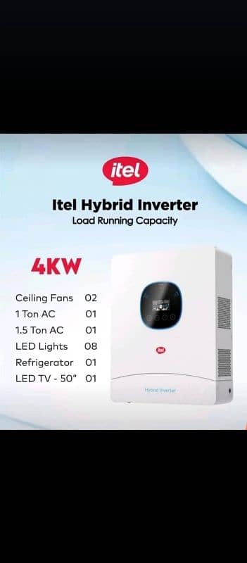 itel solar inverter 4kw wifi braker ip54 3years replacement warranty 0