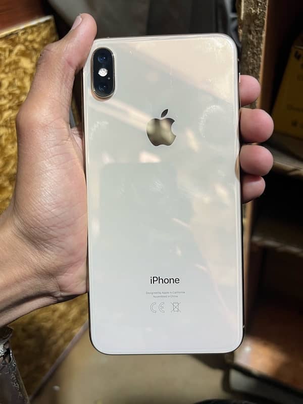 golden iPhone XS Max pta proved All ok 0