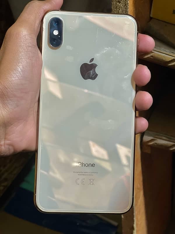 golden iPhone XS Max pta proved All ok 3