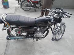 Honda CG 125 Black Colour 2022/2023 Model In Brand New Condition Sale