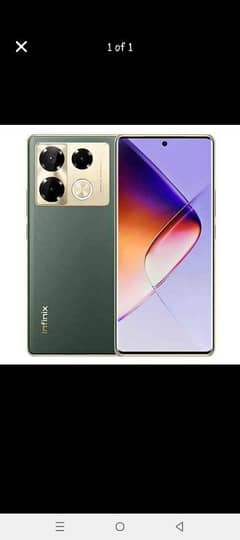 Note 40 pro infinix