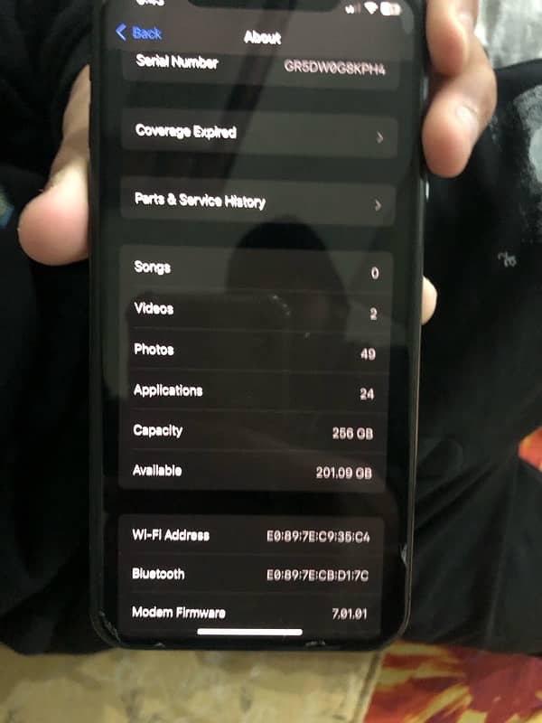 IPHONE xs MAX | pta approve | 256 gb 9