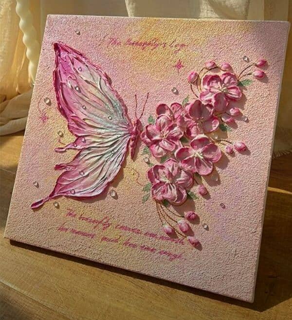 Butterfly Canvas painting 0