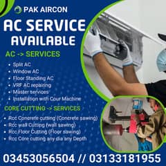 Split AC | Window AC | Floor Standing AC |Cour machines Master Service