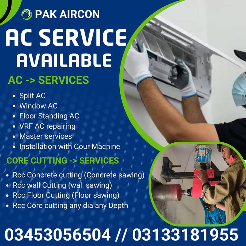 Split AC | Window AC | Floor Standing AC |Cour machines Master Service 0