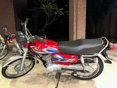 honda CG 125 red color