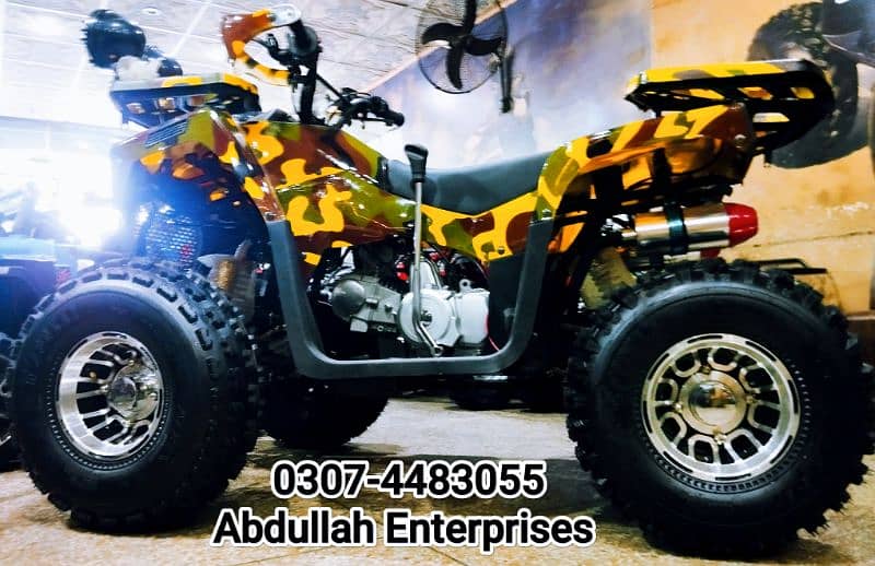 125cc Audi model of ATV Quad Bike 4 Wheeler for sale delivery all Pak 2