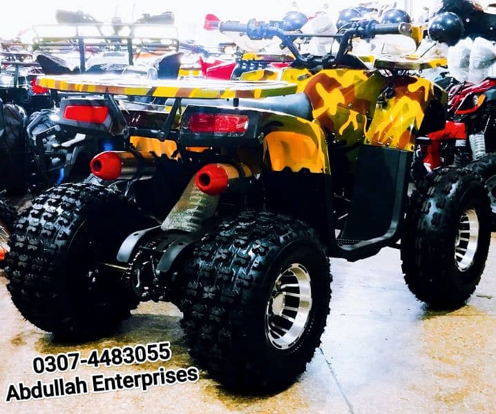 125cc Audi model of ATV Quad Bike 4 Wheeler for sale delivery all Pak 5