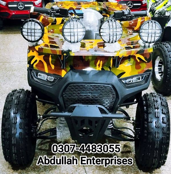 125cc Audi model of ATV Quad Bike 4 Wheeler for sale delivery all Pak 8