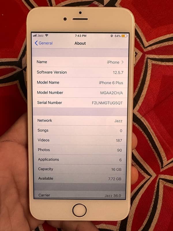 iphone 6plus 16 gb 1