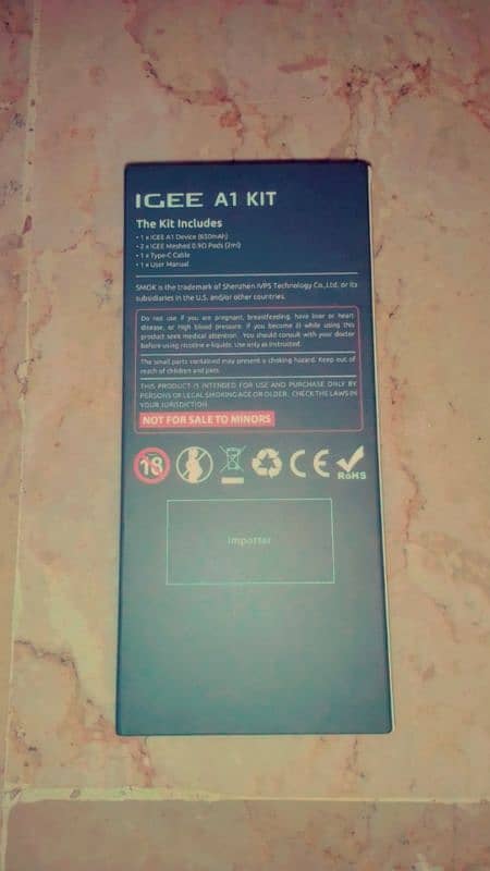 POD SMOK IGEE A1. 1