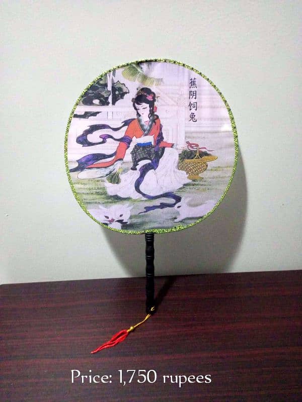 Traditional folding handfan: Chinese fan/Japanese fan/Spanish fan 4