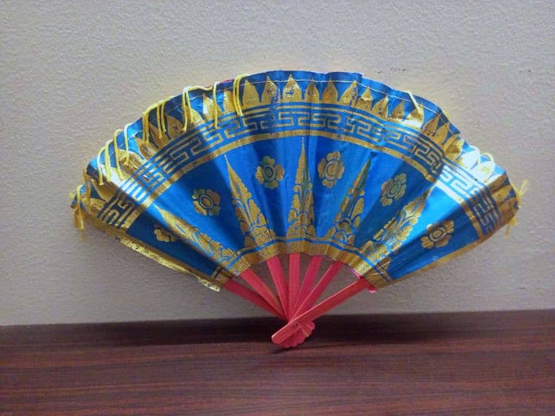 Traditional folding handfan: Chinese fan/Japanese fan/Spanish fan 7