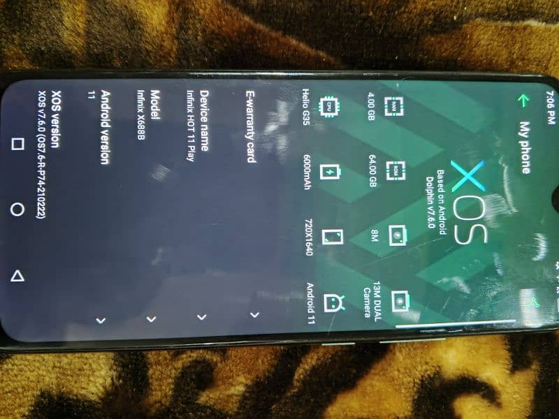 Infinix hot 11 play 0