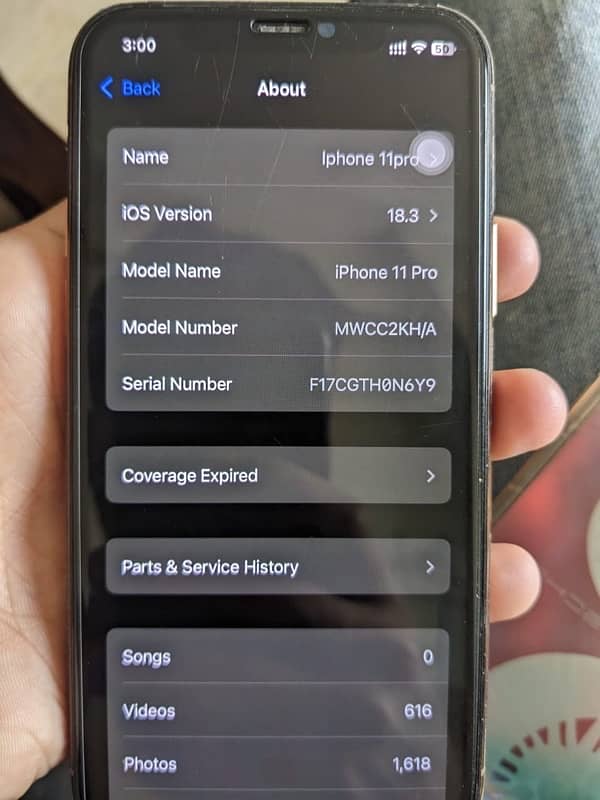 Iphone11pro 256gb approved 6