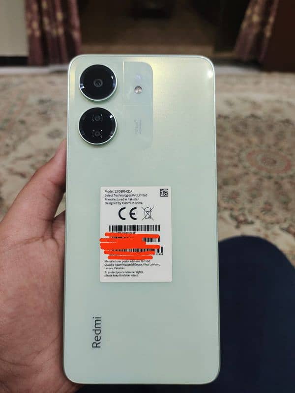 Redmi 13c (mint Green Colour) 0