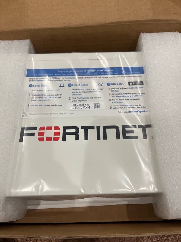 Fortinet & linksys 2