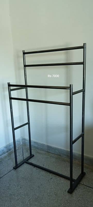 Storage shelves & LCD Wall Rack 1