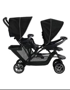 New Graco stadium duo stroller pram