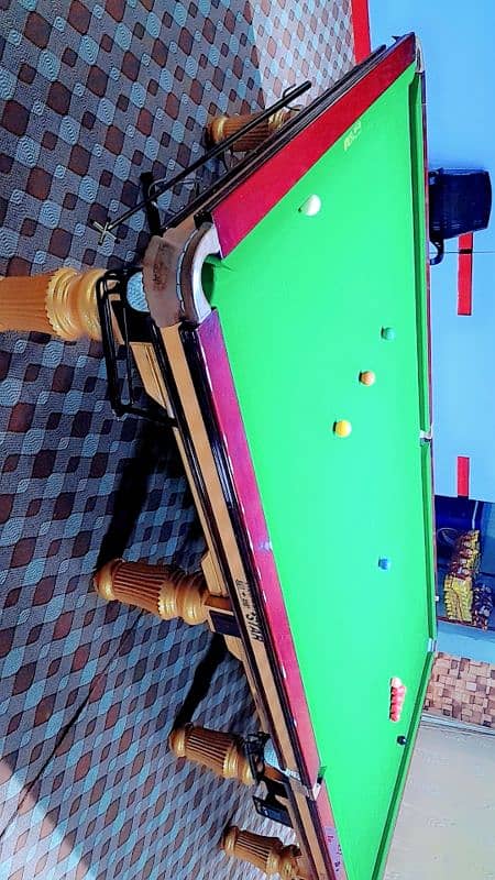 Two snooker . Wiraka. M. 1 . . or gori star wiraka slet cloth strachan 5