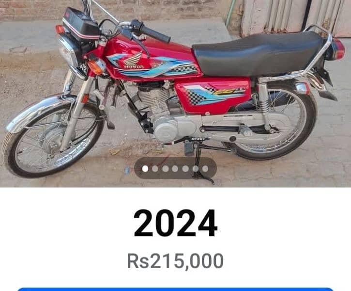 CG-125cc Bike Total genuine 1st hand use 0