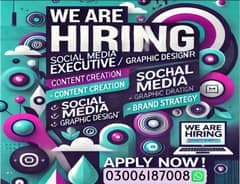 Social Media Executive/ Graphic  Designer