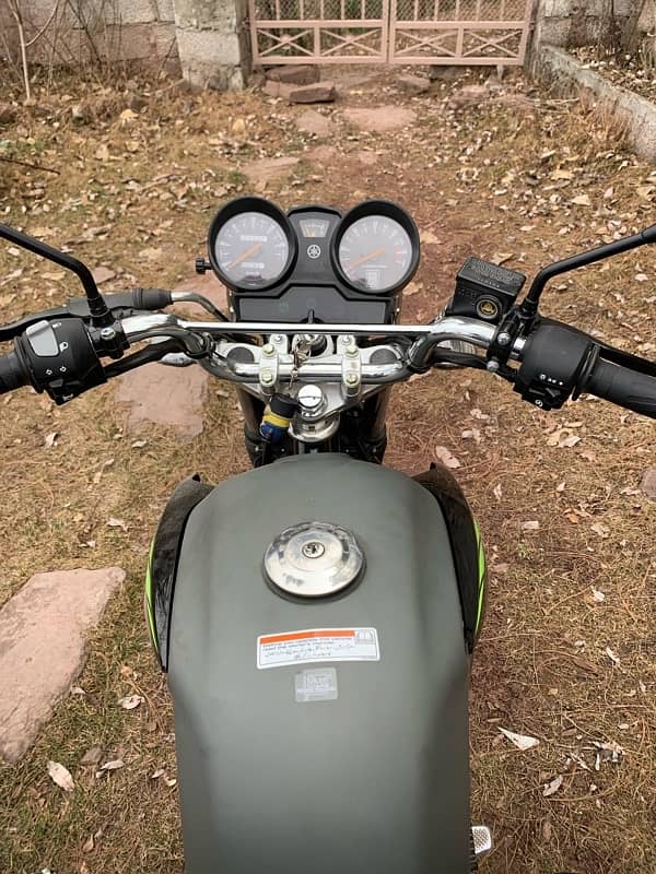 Yamaha ybr 125g new 2025model 4