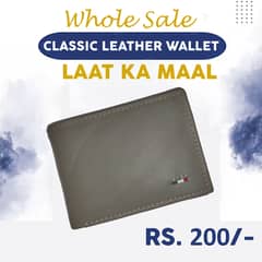 Wholesale Wallets – Laat Ka Maal at Rs. 200 Each!